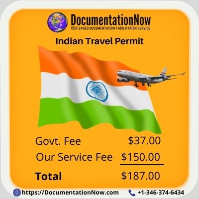 permit to travel to india